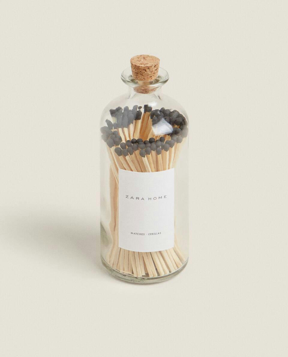 LARGE JAR OF MATCHES