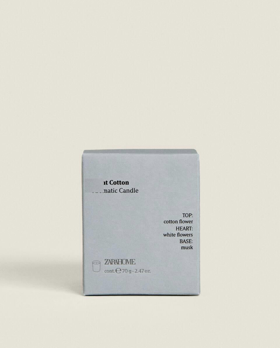 LIGHT COTTON SCENTED CANDLE
