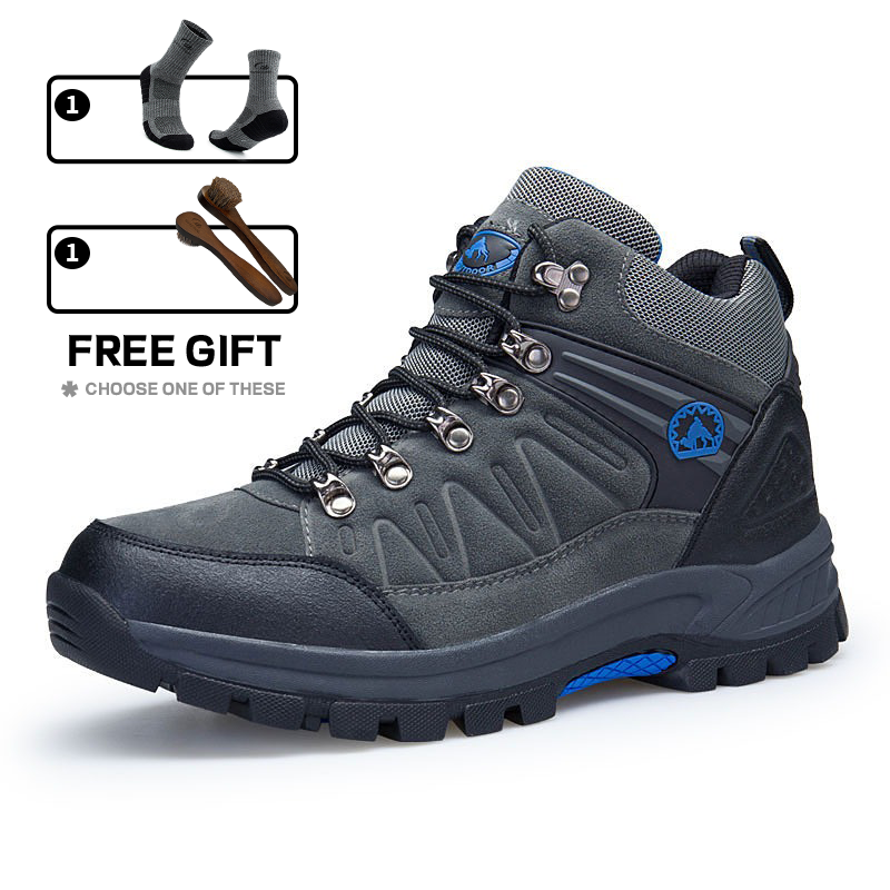 (⏰BLACK FRIDAY SPECIAL-70%OFF)Men's Mountaineering Orthopedic Ankle Support Hiking Boots Waterproof Non-Slip Wide Toe Tactical Boots