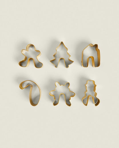 PACK OF CHRISTMAS COOKIE CUTTERS (PACK OF 6)