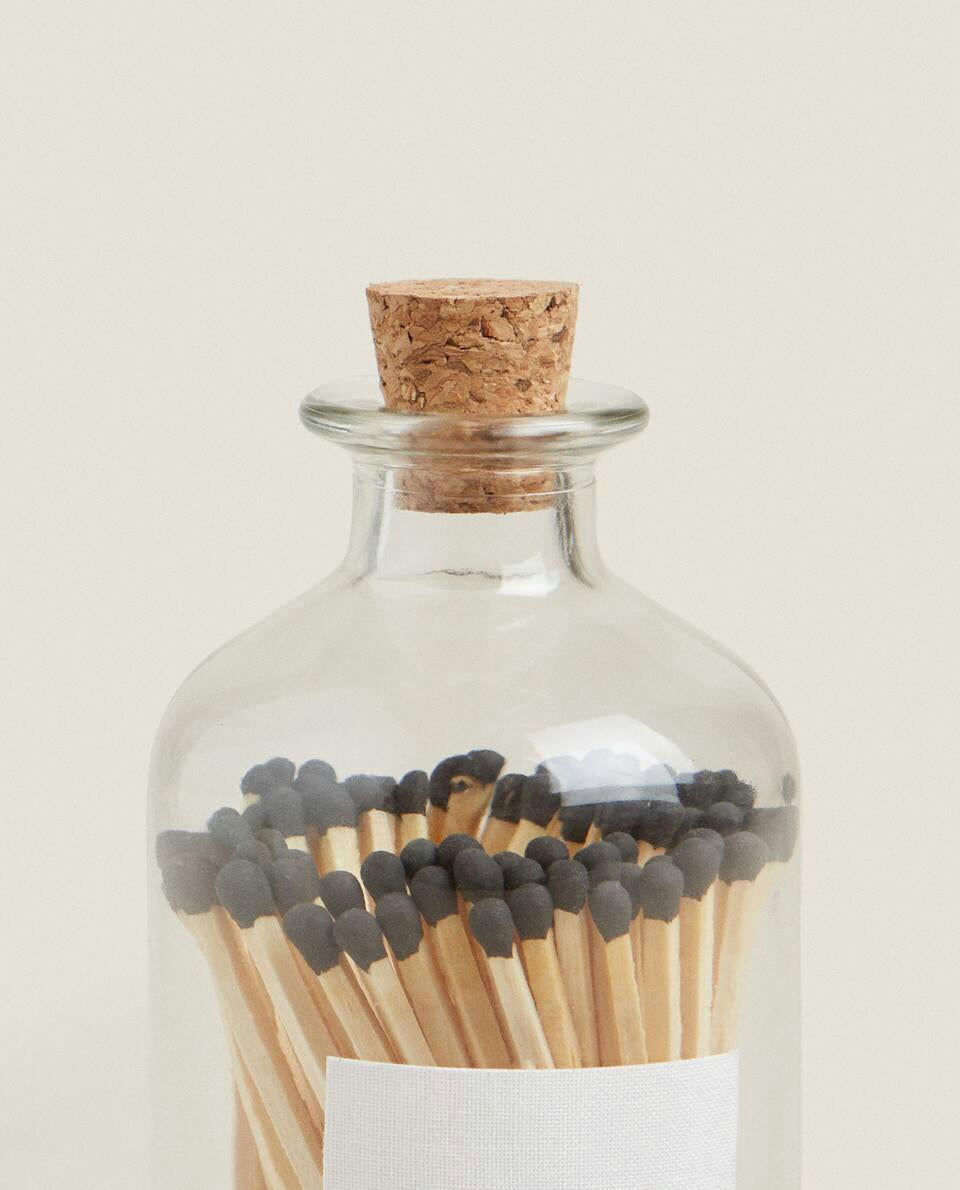 LARGE JAR OF MATCHES