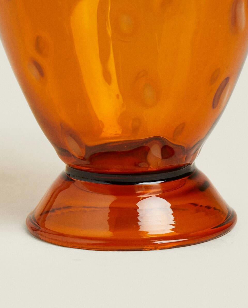 BOROSILICATE GLASS WITH DOTS