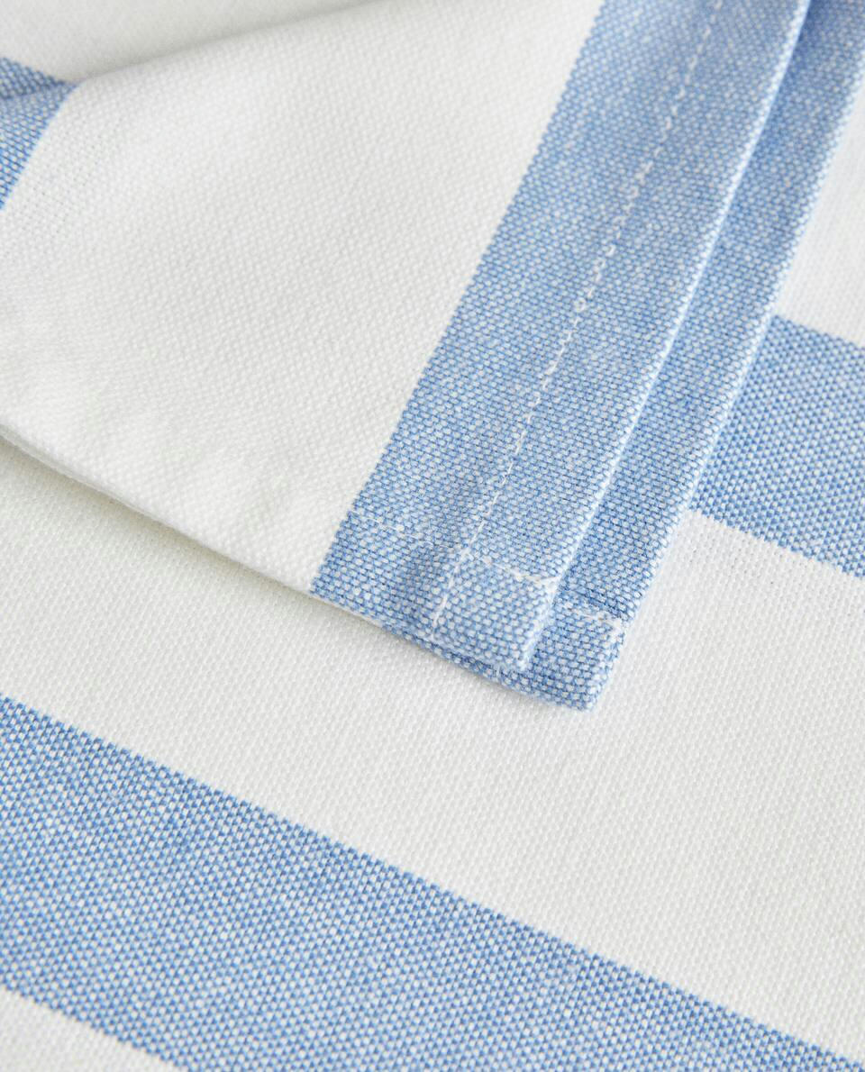 STRIPED COTTON NAPKINS (SET OF 2)