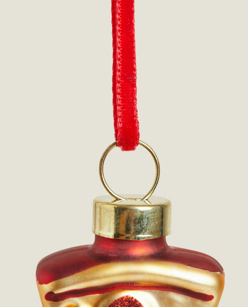 PACK OF CHRISTMAS FAST FOOD DECORATIONS (PACK OF 6)