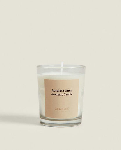 ABSOLUTE LINEN SCENTED CANDLES