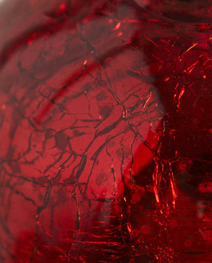 RED CHRISTMAS BAUBLE DECORATION