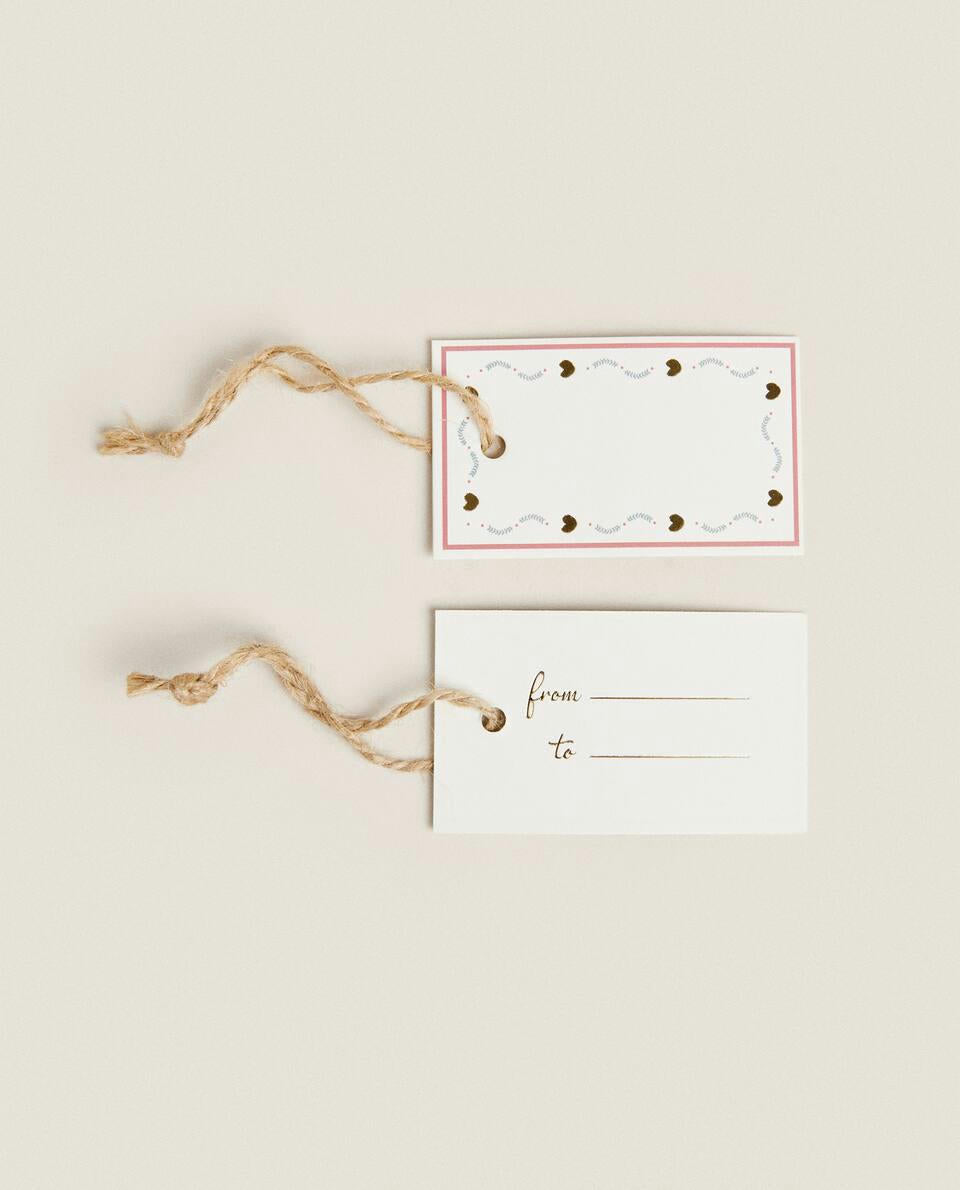 PACK OF CHILDREN’S CHRISTMAS GIFT LABELS (PACK OF 12)