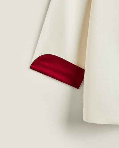 ADULT CHRISTMAS COTTON AND LINEN CHEF JACKET