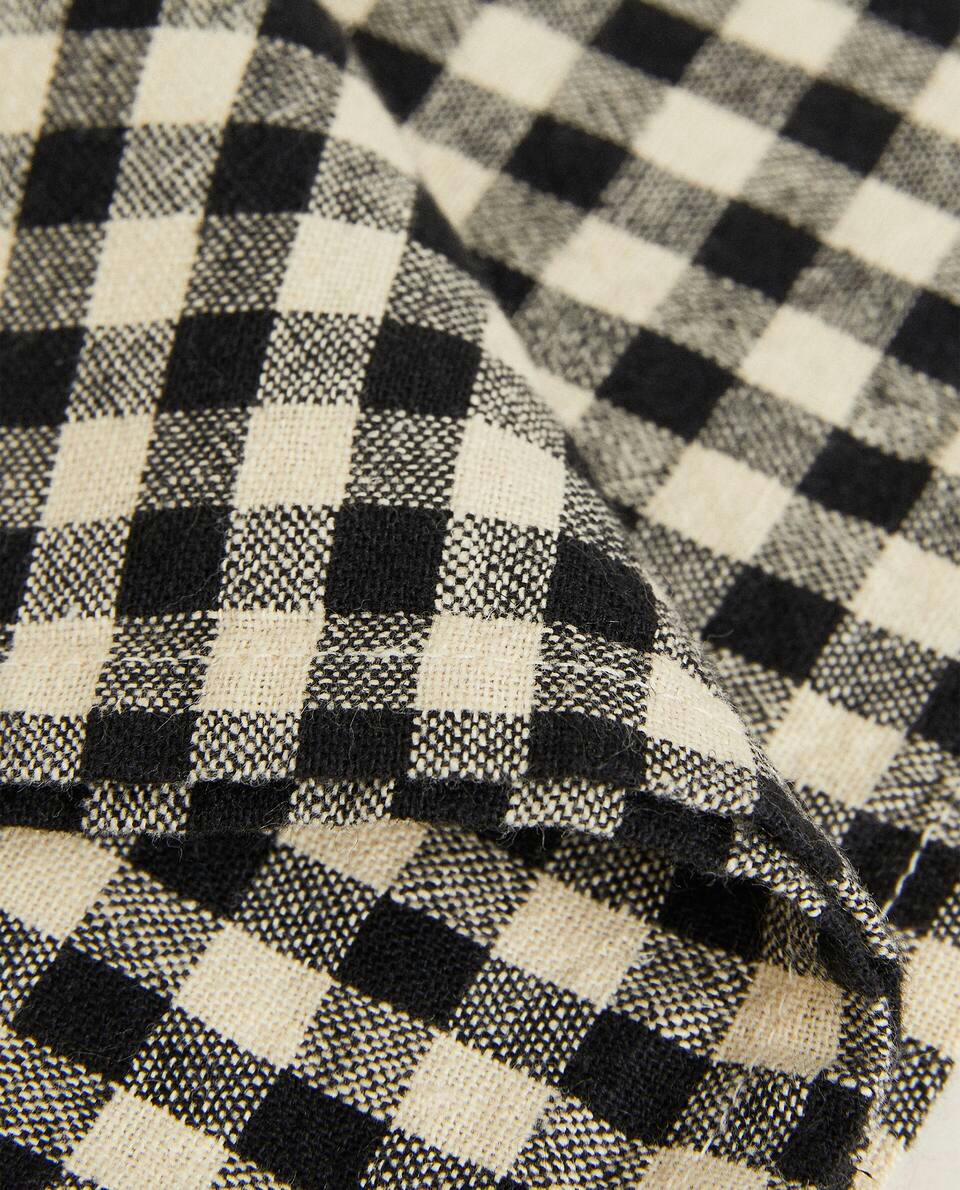 GINGHAM CHECK NAPKIN