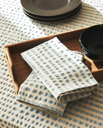 STRIPED NAPKINS (PACK OF 2)