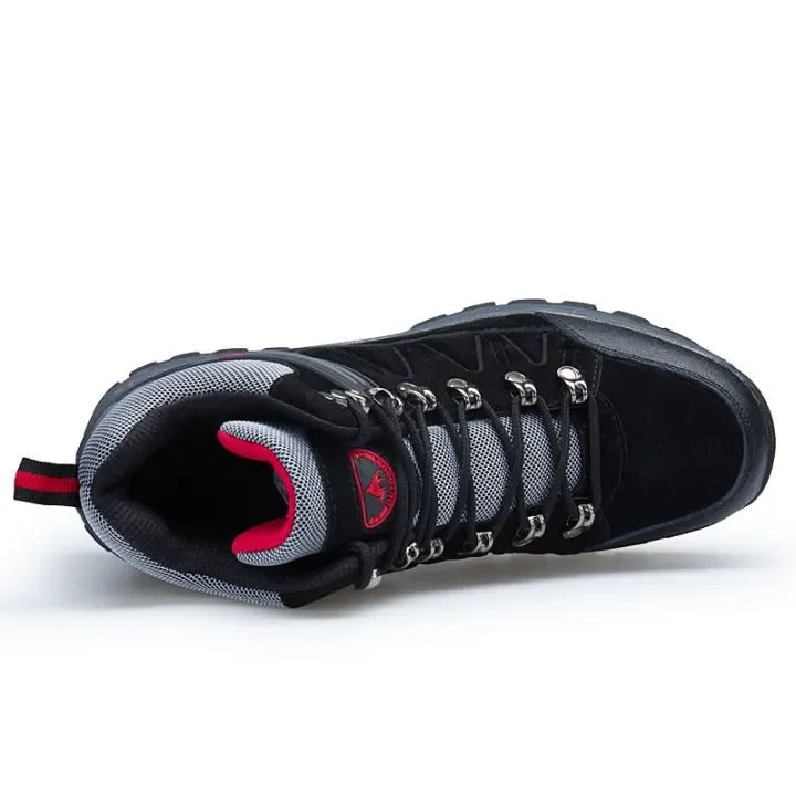 (⏰BLACK FRIDAY SPECIAL-70%OFF)Men's Mountaineering Orthopedic Ankle Support Hiking Boots Waterproof Non-Slip Wide Toe Tactical Boots